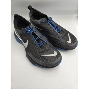 Nike Invincible Run 3 Men's Size 14 Black/Blue ZoomX Running Shoes Fly-Knit